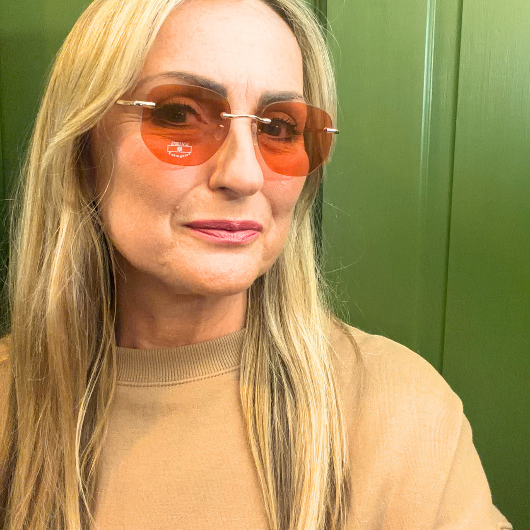 CUBA frameless retro style ladies sunglasses