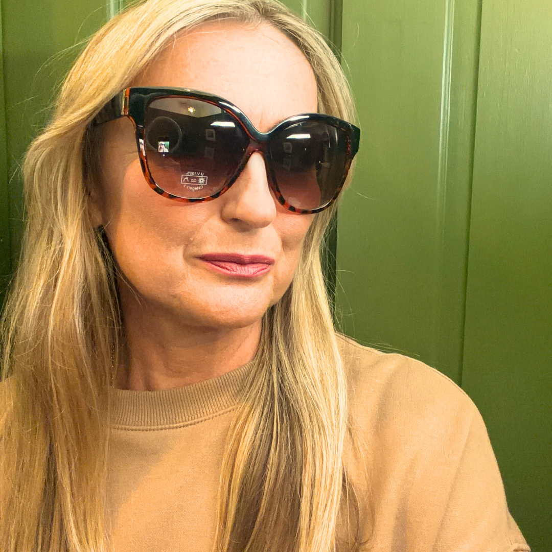 TANZANIA oversized cats eye ladies sunglasses