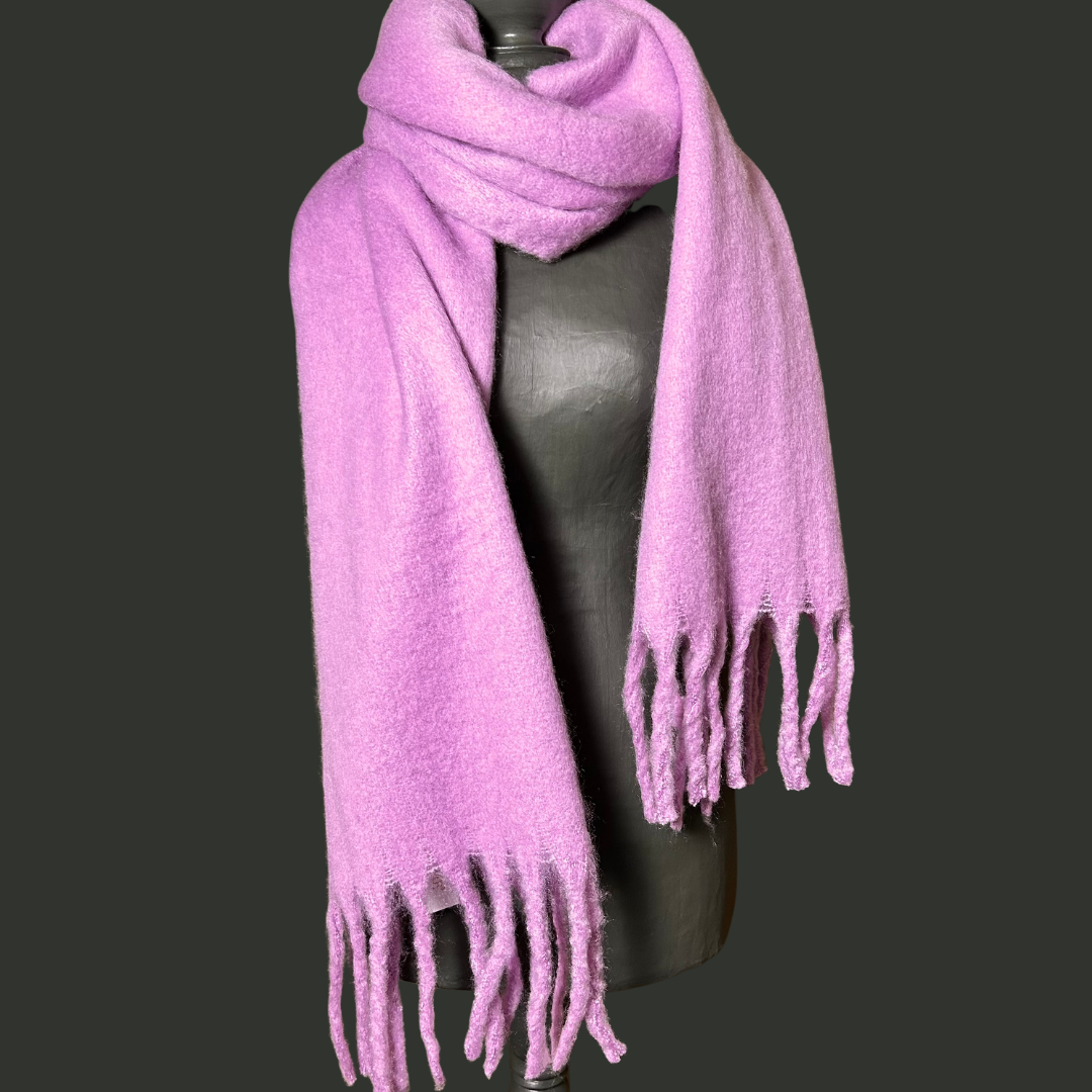 SLOANE long cosy women's blanket scarf