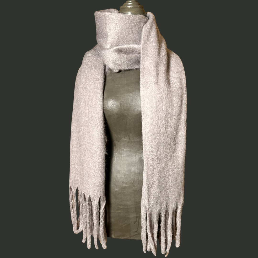 SLOANE long cosy women's blanket scarf