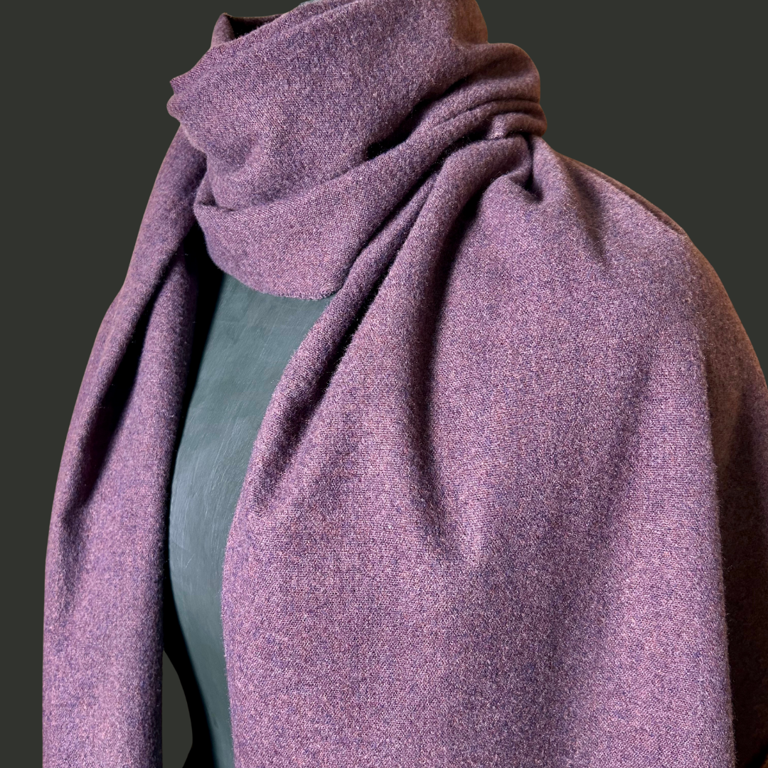 KENSINGTON long wool mix unisex scarf