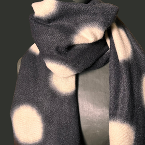 FULHAM big spot wool mix scarf