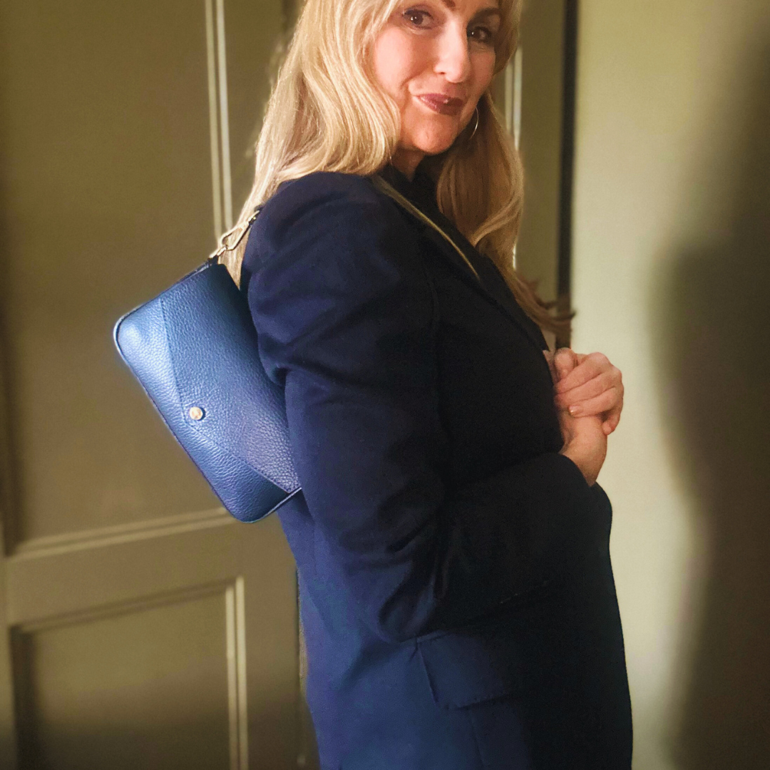 BOLOGNA small leather envelope shoulder bag