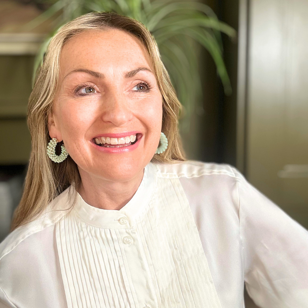 FLORA faceted crystal hoop earrings