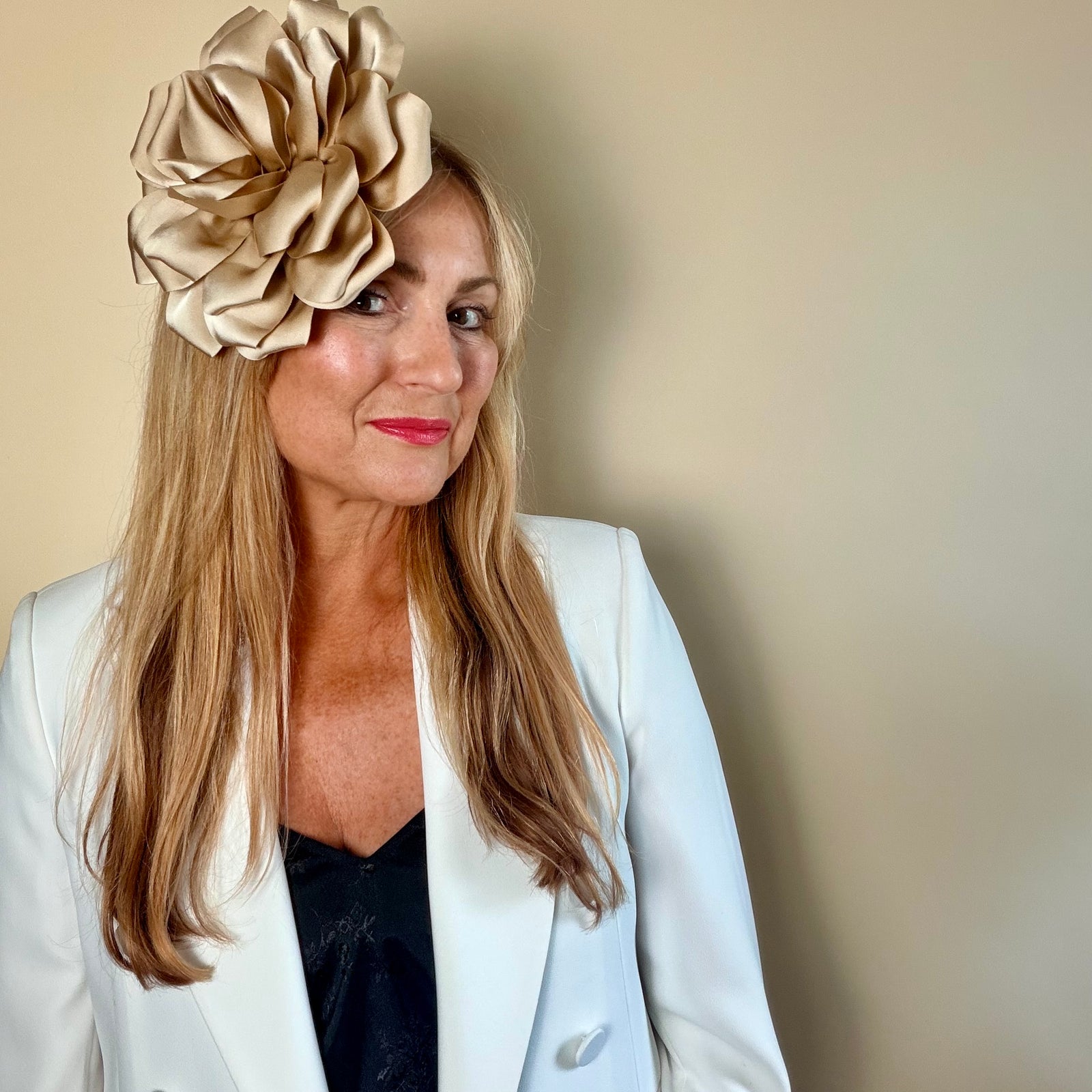 Flower brooch & hair fascinator 'SUMMER'