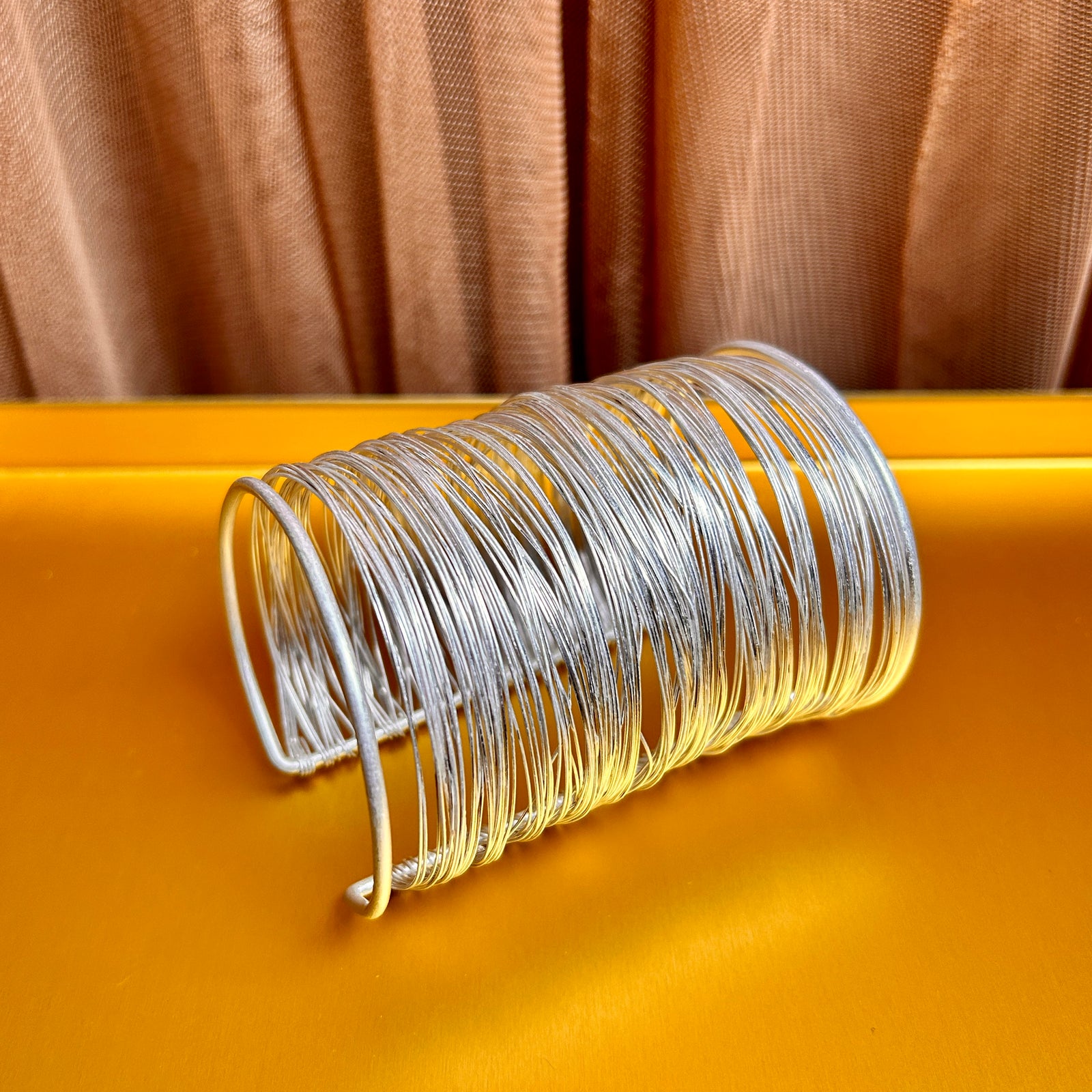 ZANDRA  metal wire cuff bracelet