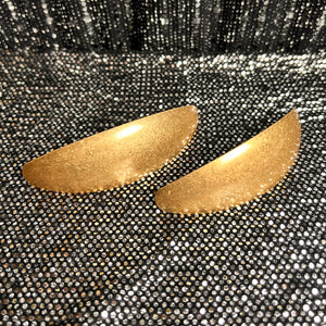 ETHEL metal oversized earrings