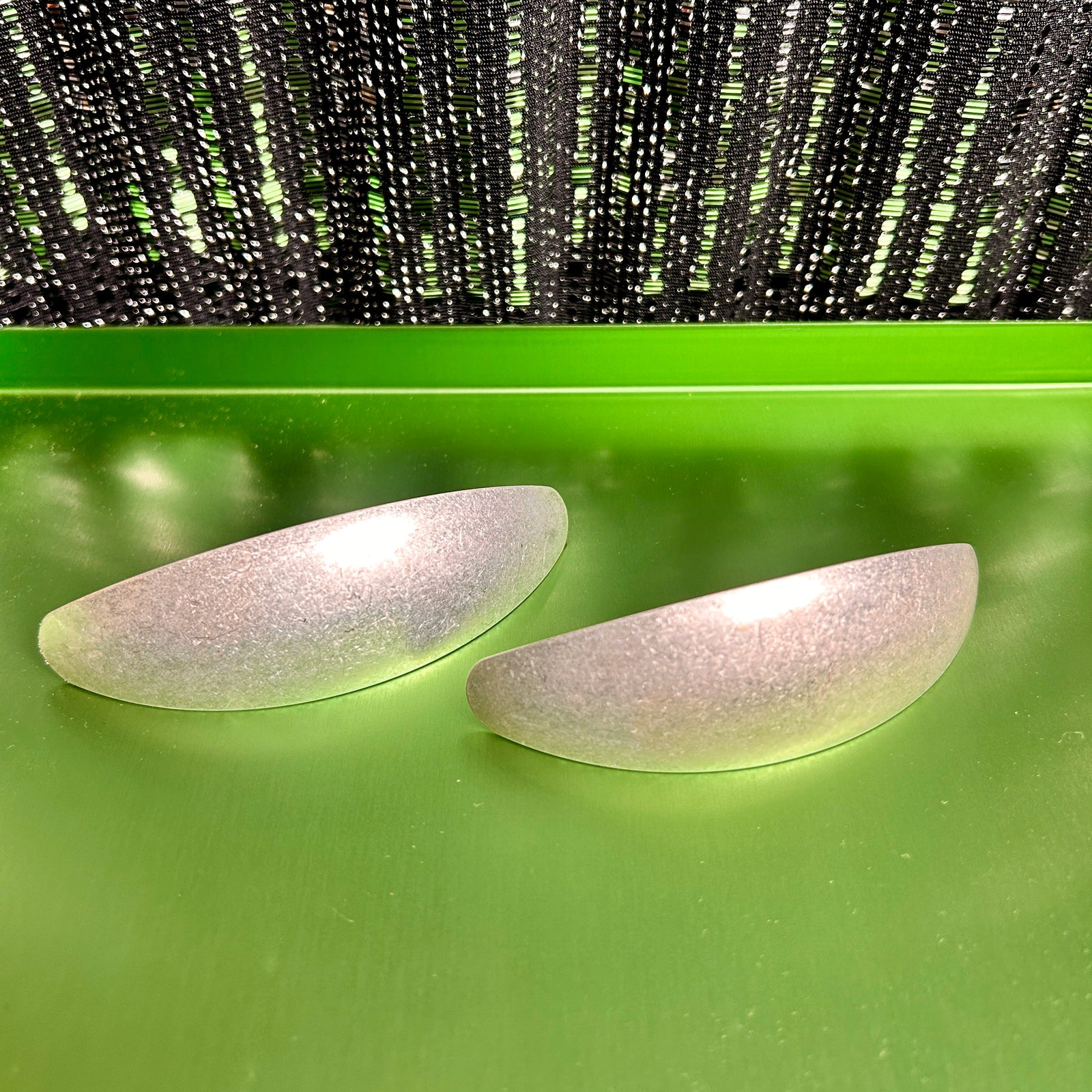 ETHEL metal oversized earrings