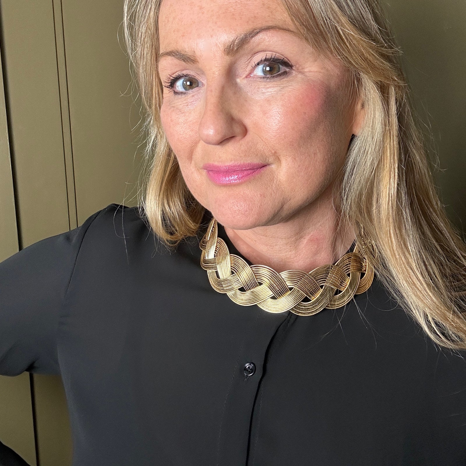 ESTELLE braided choker necklace