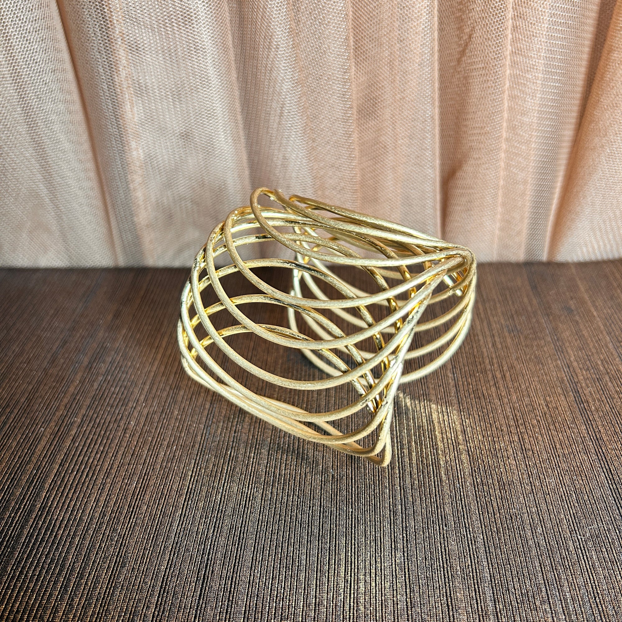 'Alberta' metal architectural cuff bracelet