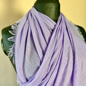 Fine cotton modal scarf/sarong 'JERSEY'