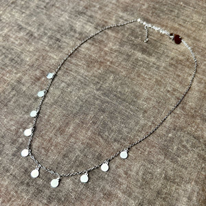 CIARA multi-disc short chain necklace