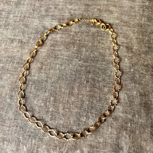 EVIE fine steel link necklace