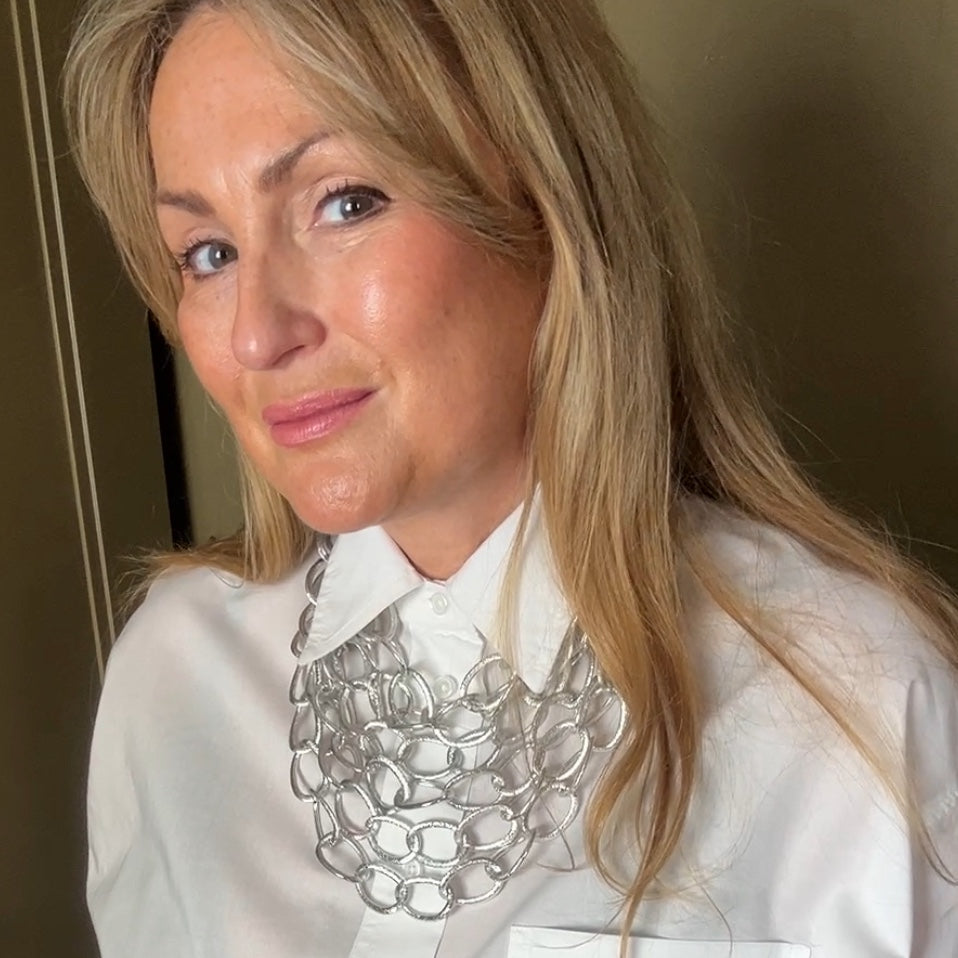 ELAINE metal multi-link necklace