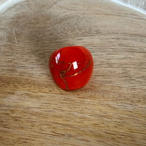 Murano glass cocktail ring 'PALOMA'