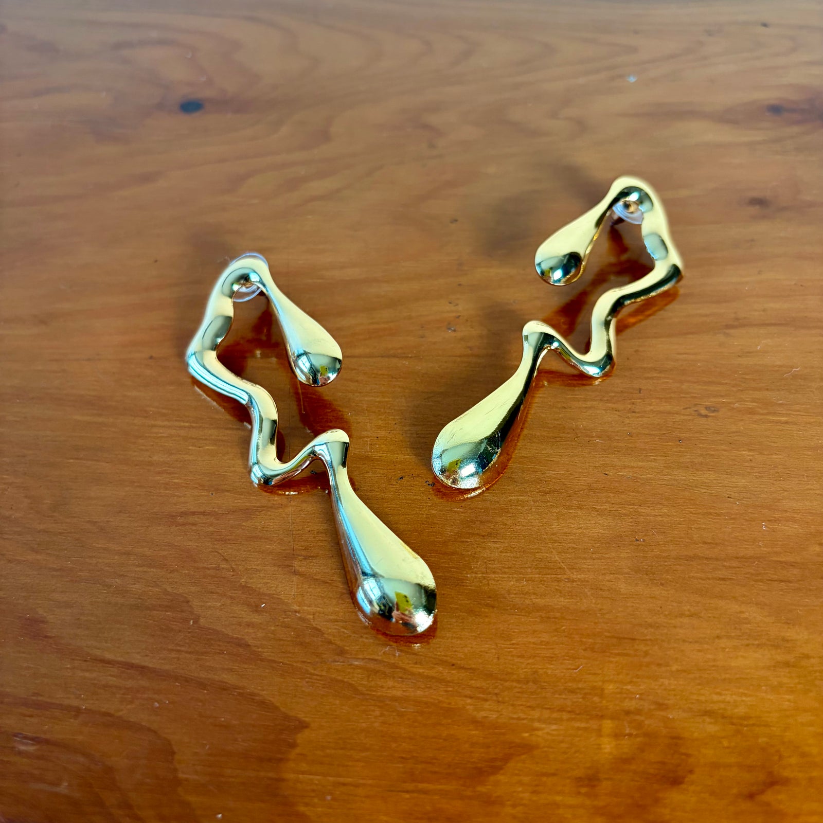 Shaped statement earrings 'MARTINE'