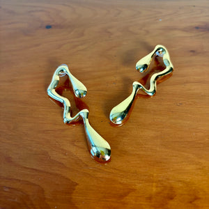 Shaped statement earrings 'MARTINE'