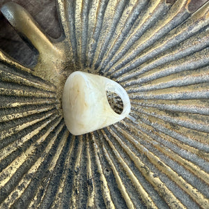 ALISON large round resin ring