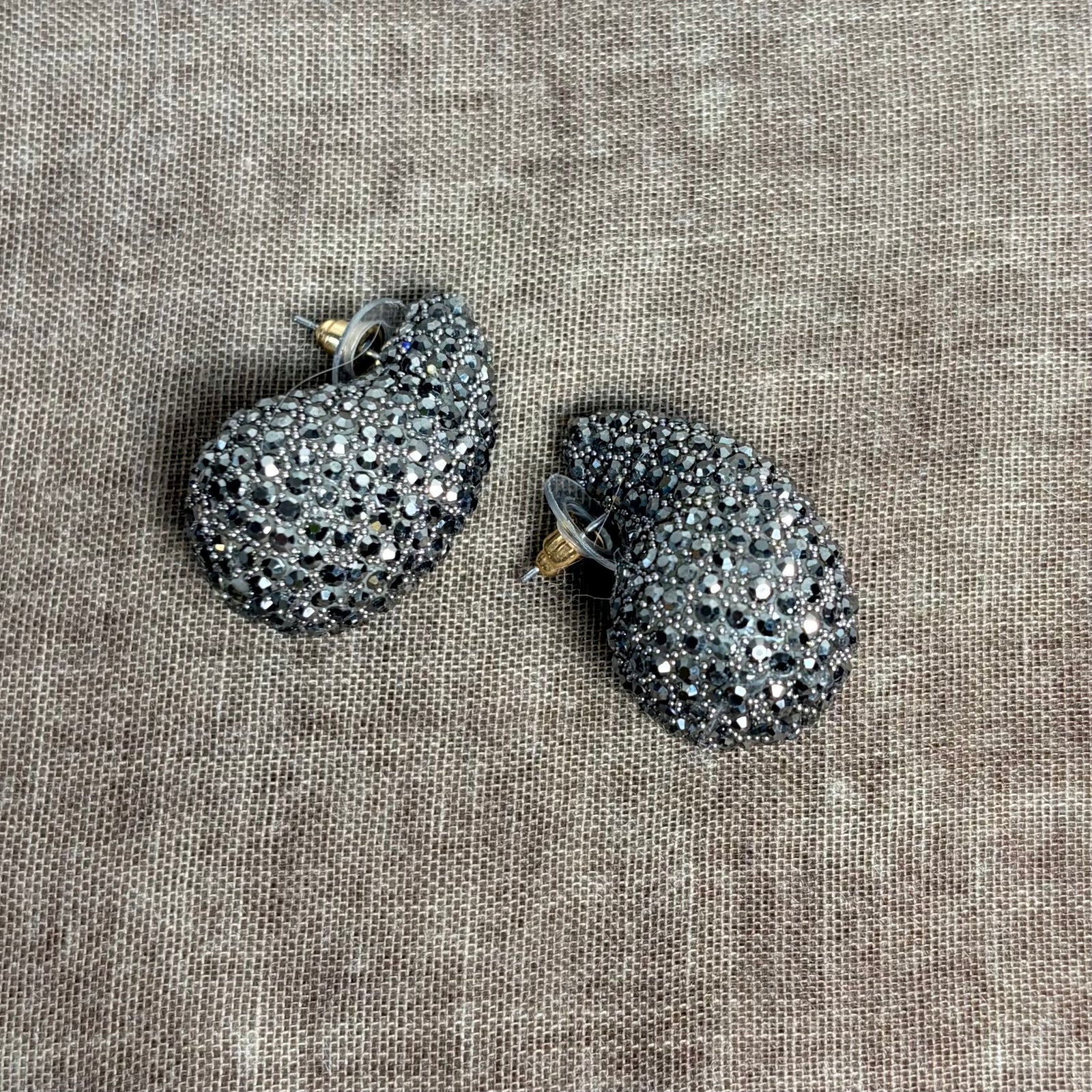 ISLA medium crystal teardrop earrings