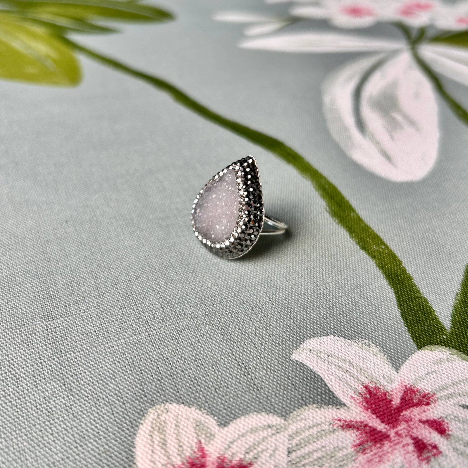 MARILYN handmade gemstone and crystal ring