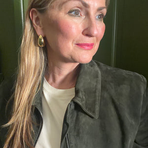 HEATHER medium teardrop earrings