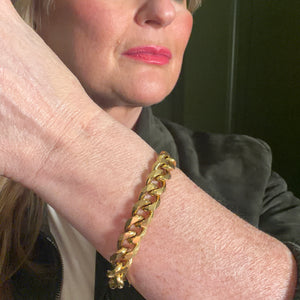 HALEY curb chain bracelet