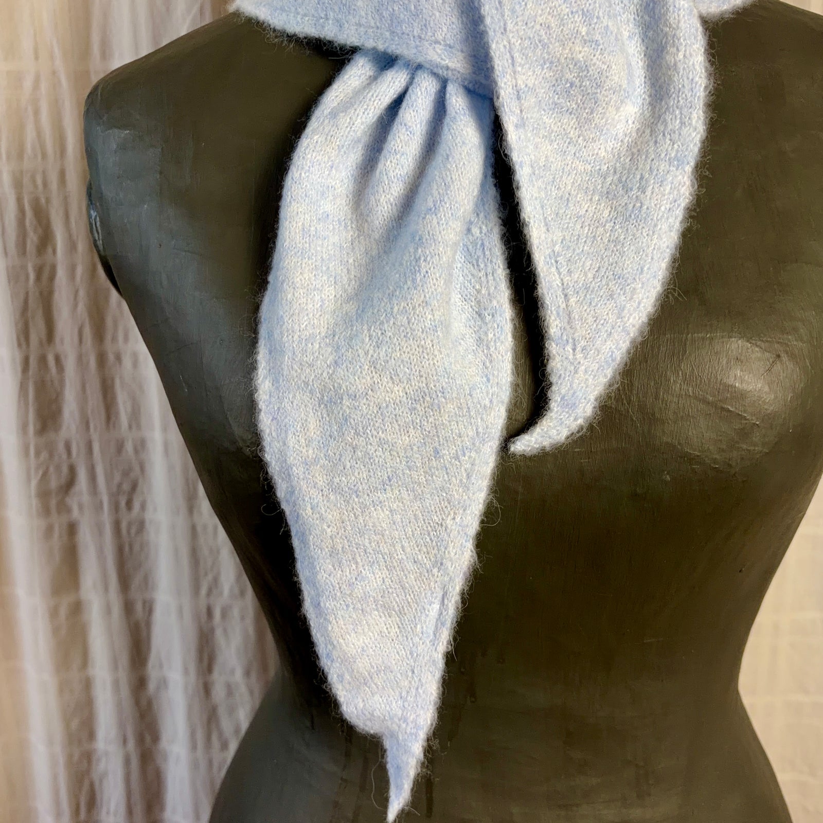 COTSWOLD triangle wool mix scarf