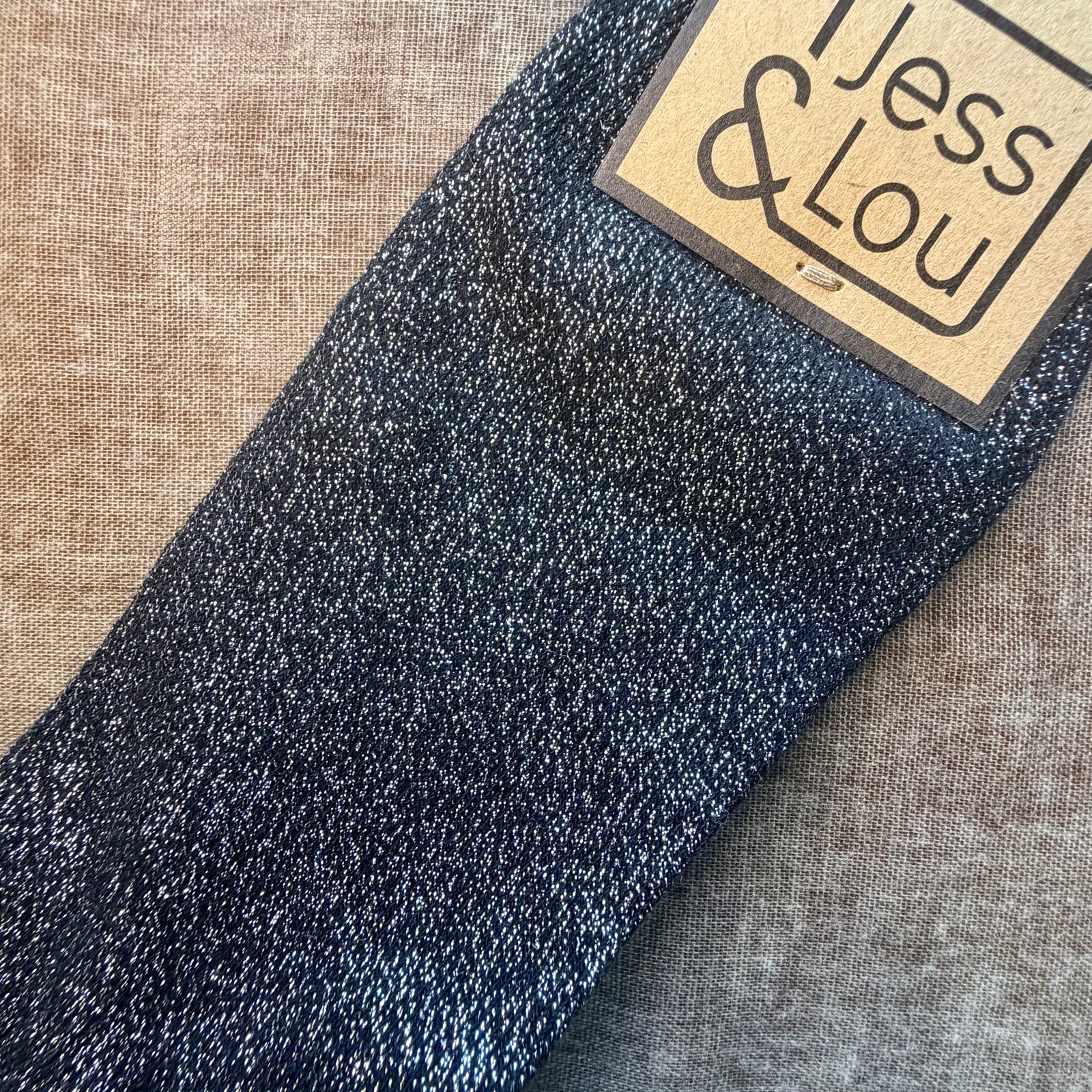 DONCASTER sparkly lurex ankle socks
