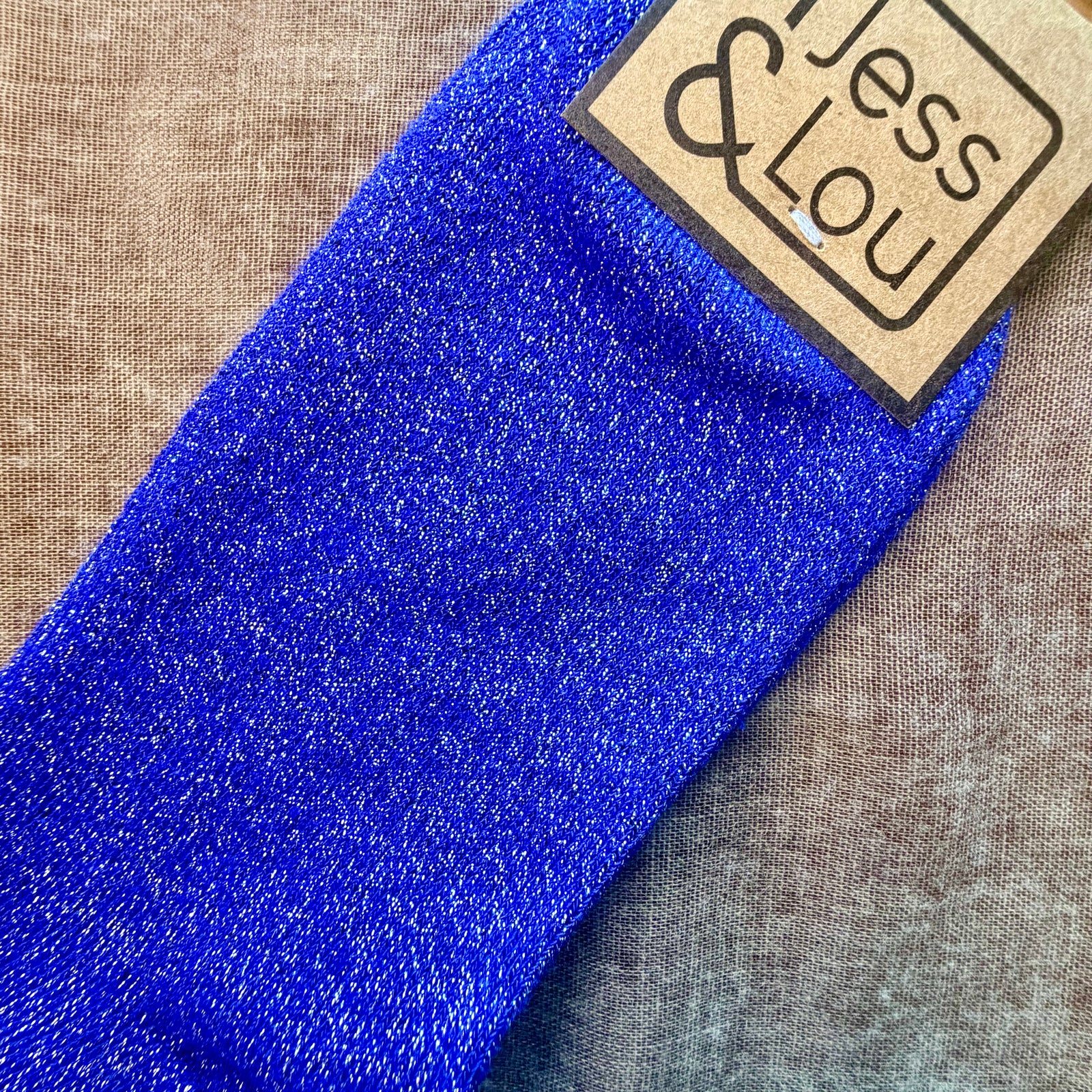 DONCASTER sparkly lurex ankle socks