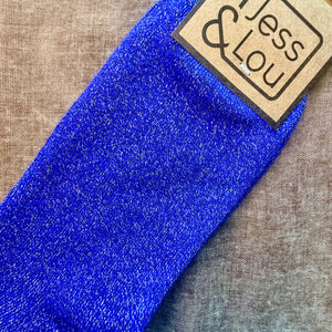 DONCASTER sparkly lurex ankle socks