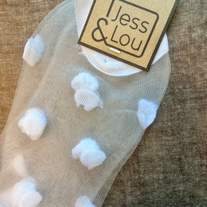 ASCOT mesh spot ankle socks