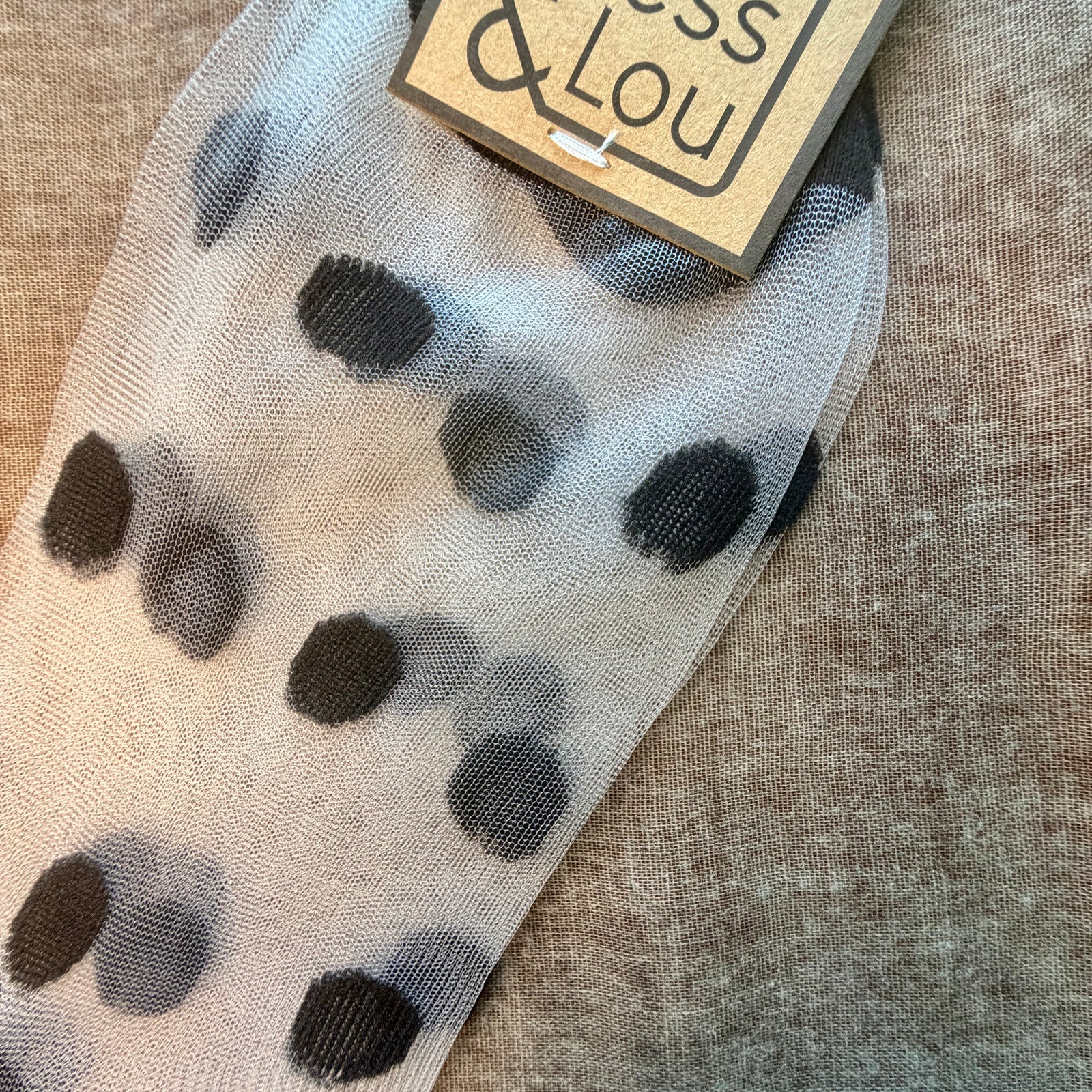 ASCOT mesh spot ankle socks