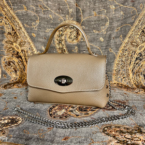 MILAN small leather studded handbag