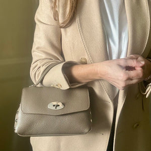 MILAN small leather studded handbag