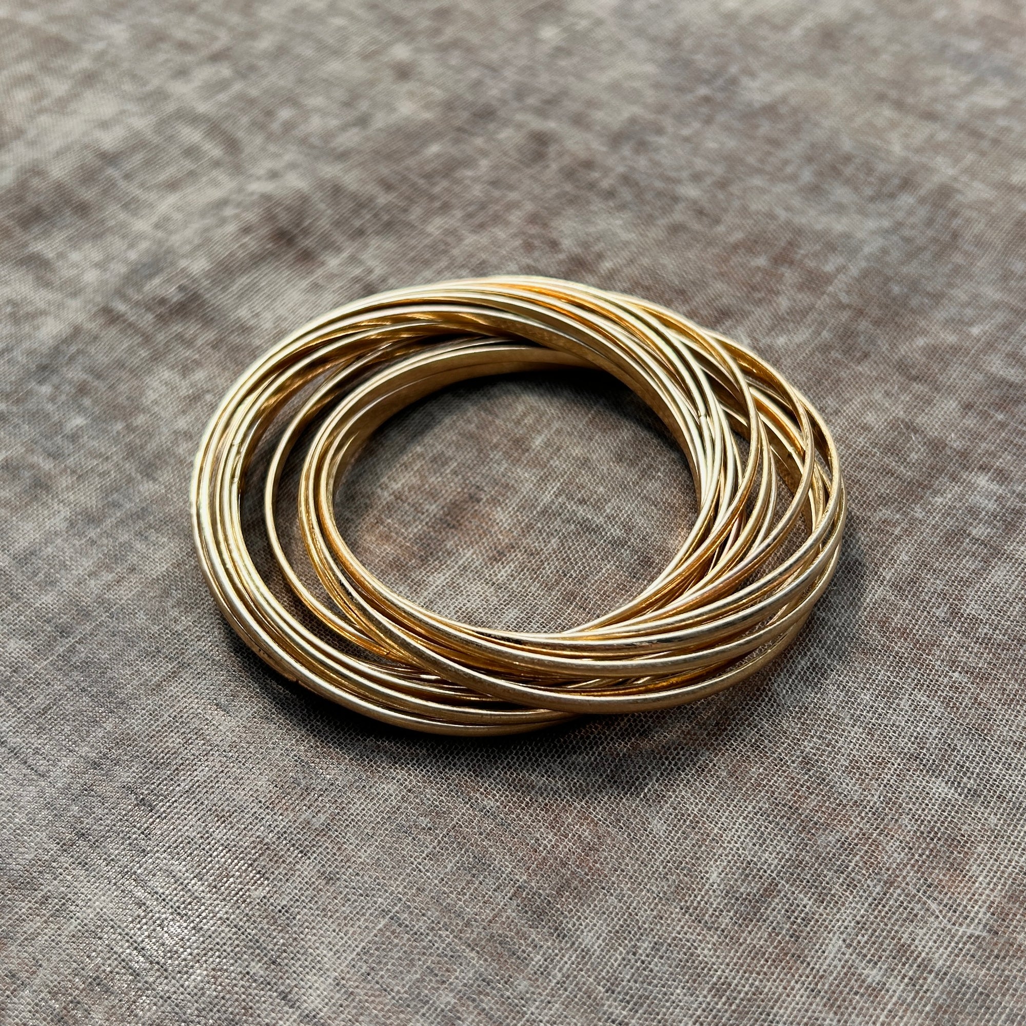 'Cloteil' multi-band metal bracelet