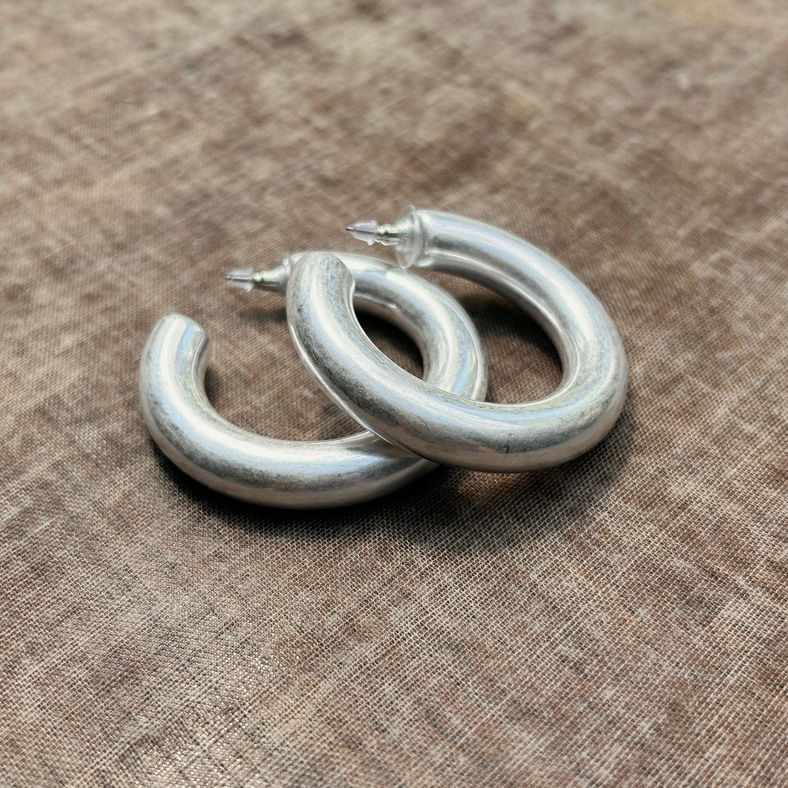 SABINE statement hoop earrings