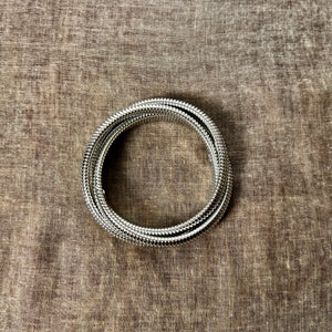 BRIELLE triple steel tubogas bracelet