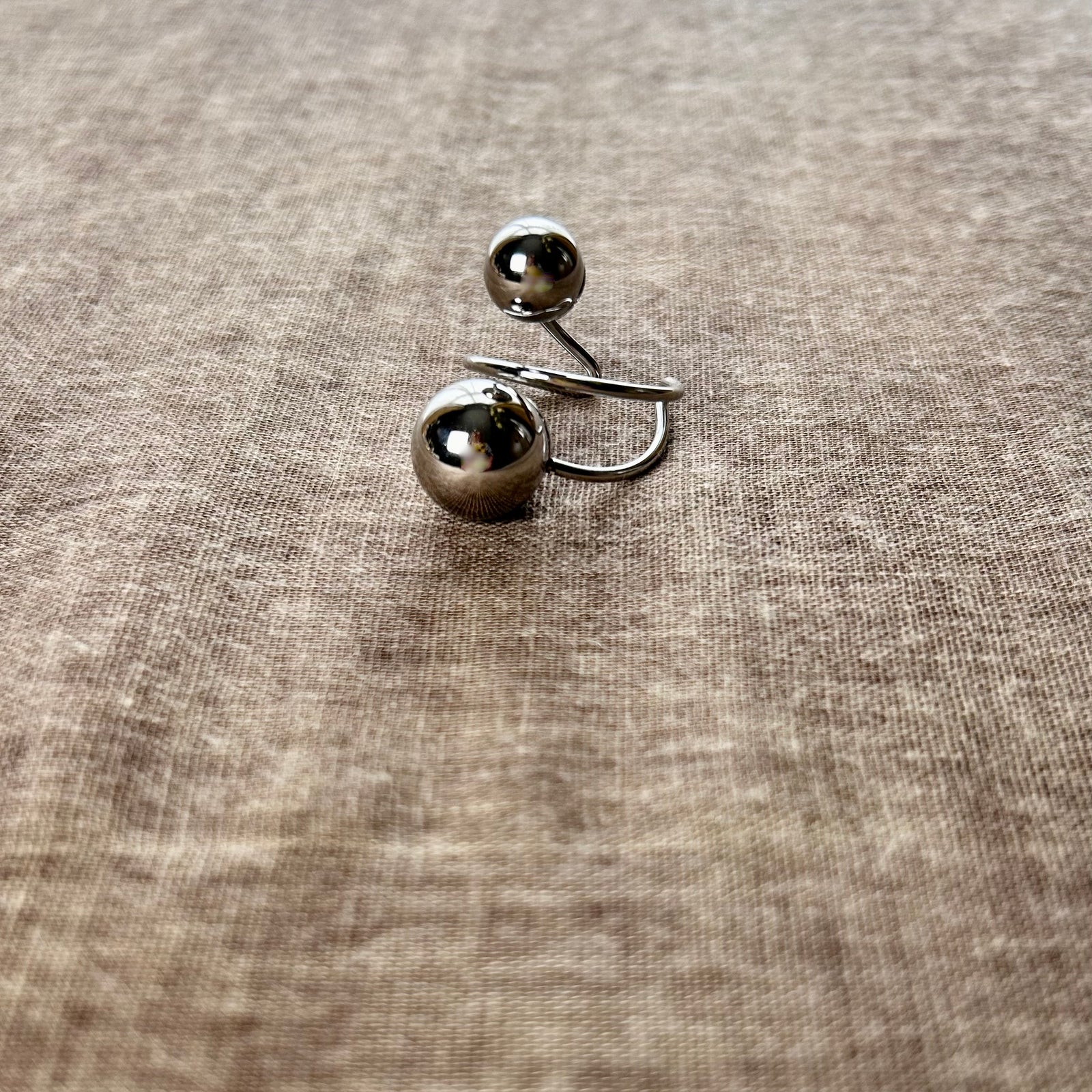 SHANNON steel double ball ring