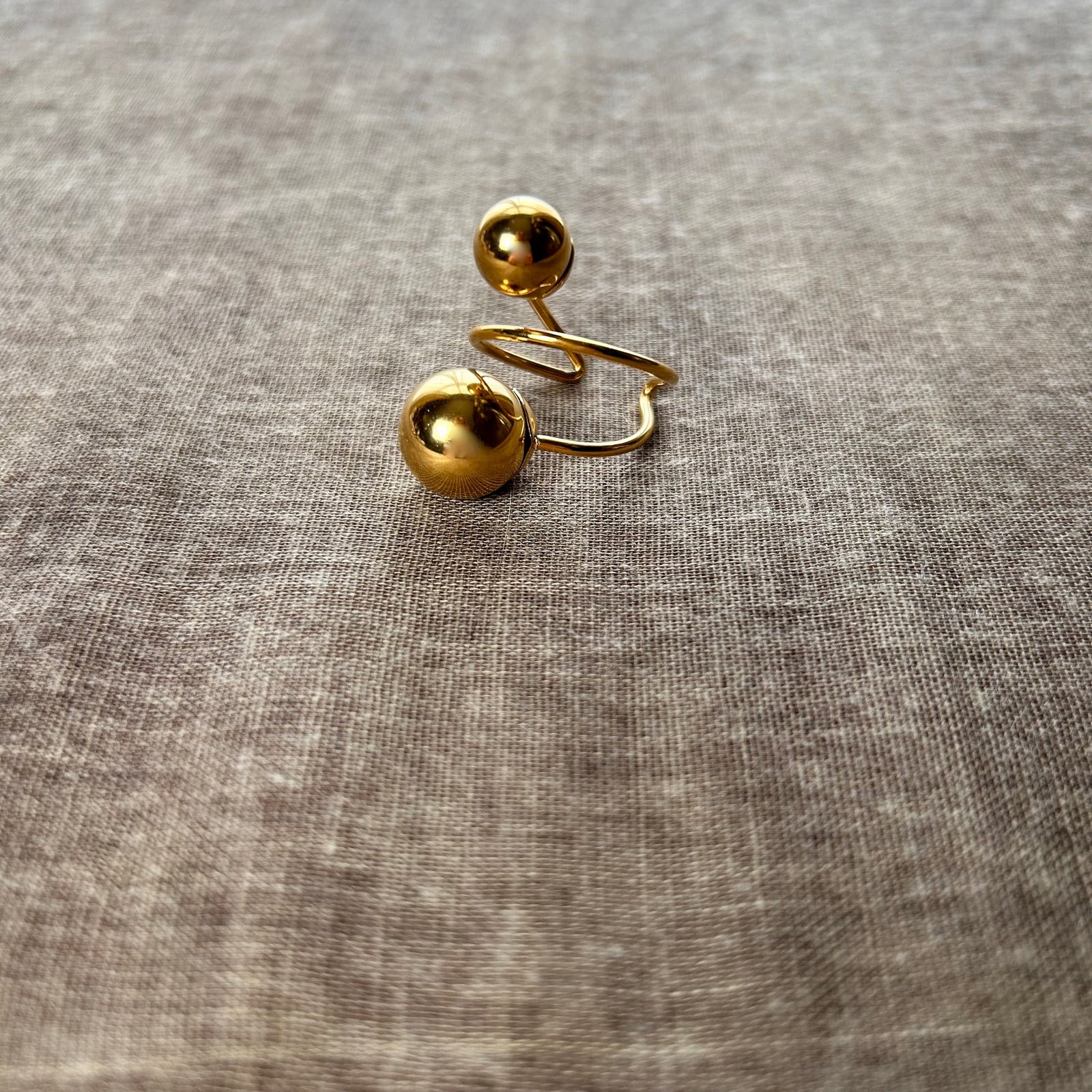 SHANNON steel double ball ring