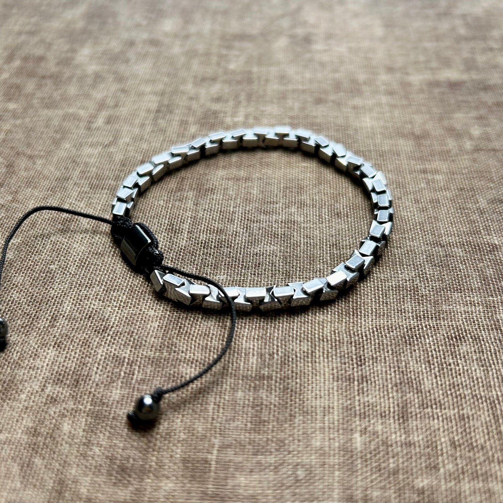 JAMES men's jigsaw slider bracelet