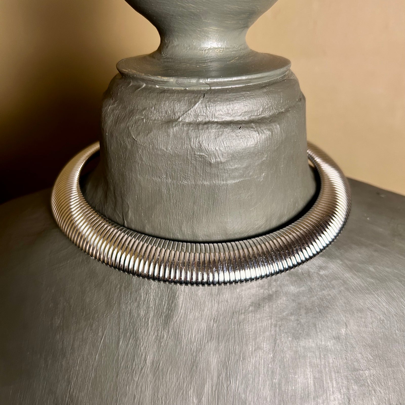 DESTINY tubogas steel collar necklace