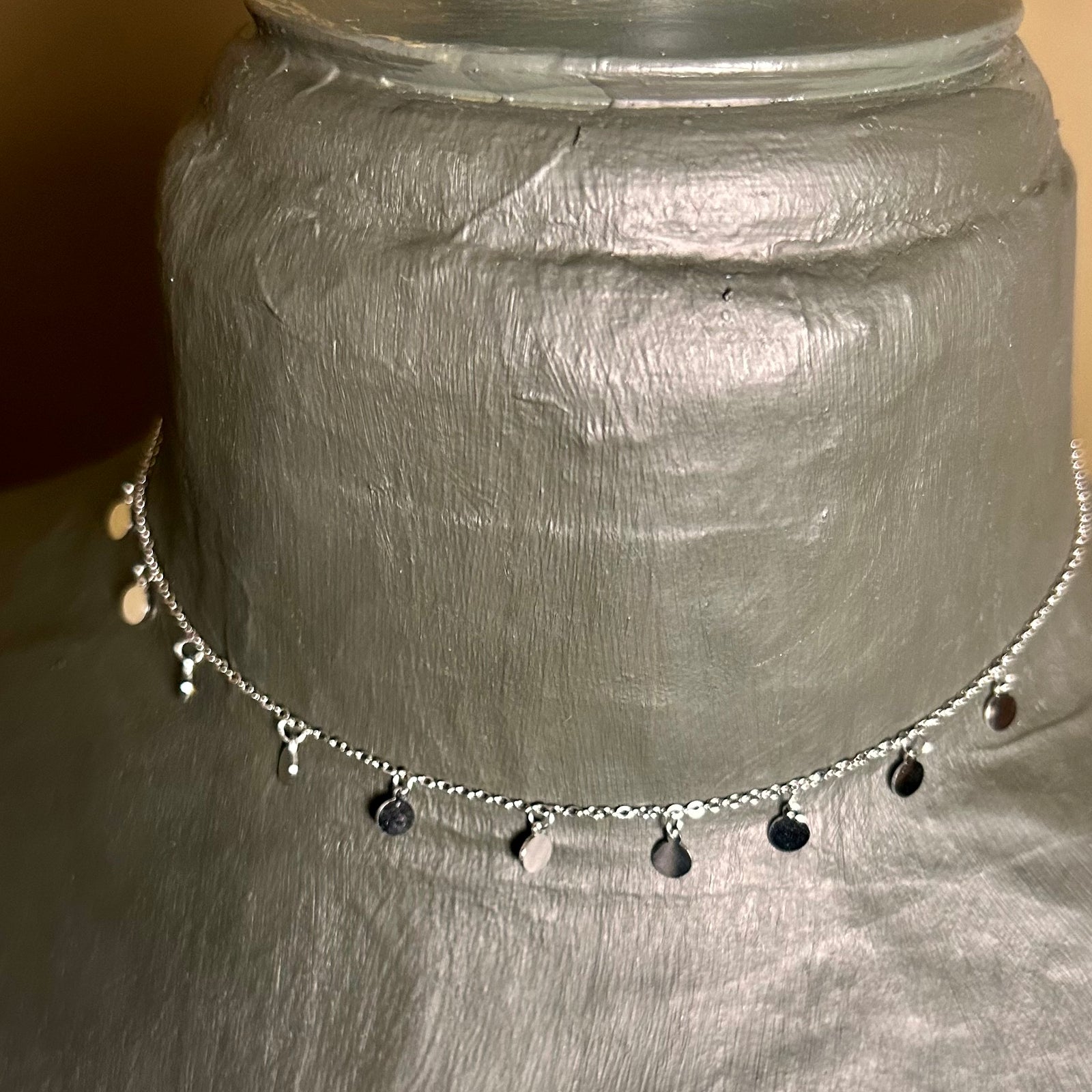 CIARA multi-disc short chain necklace