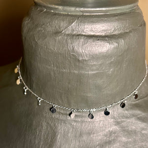 CIARA multi-disc short chain necklace