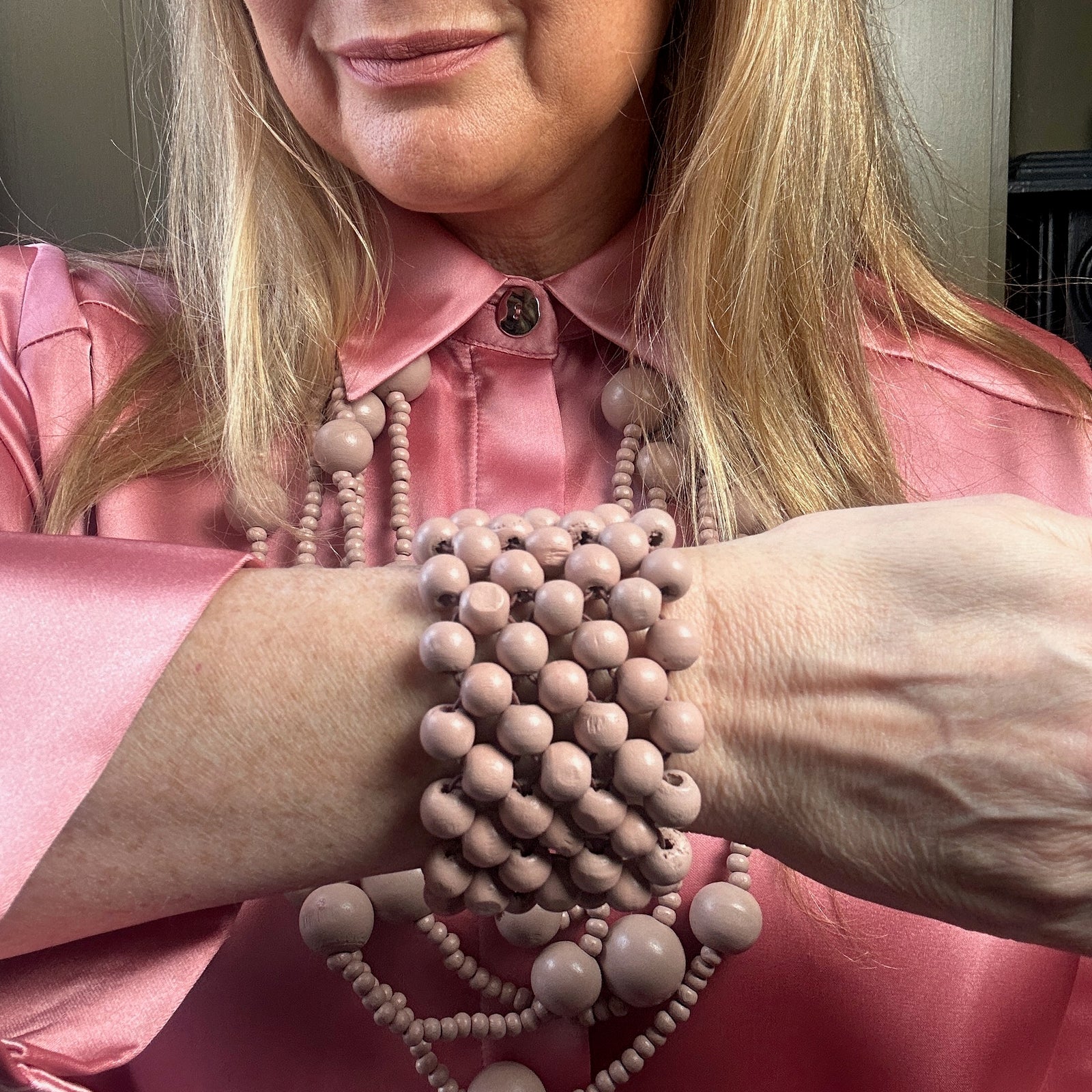 JENNY wooden ball stretch bracelet