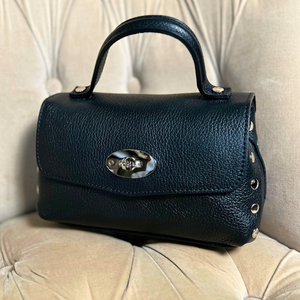 MILAN small leather studded handbag