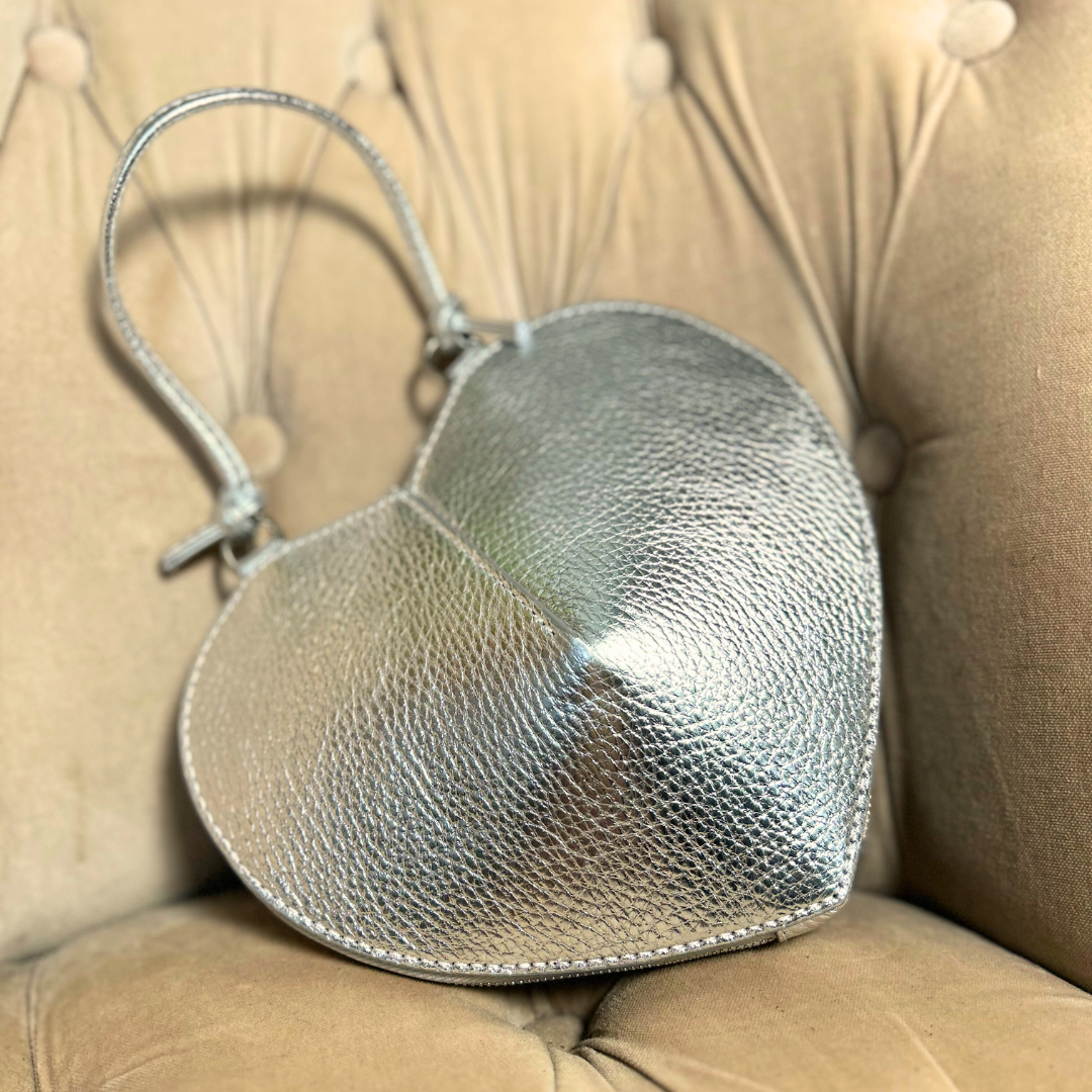 VENICE heart shaped leather handbag