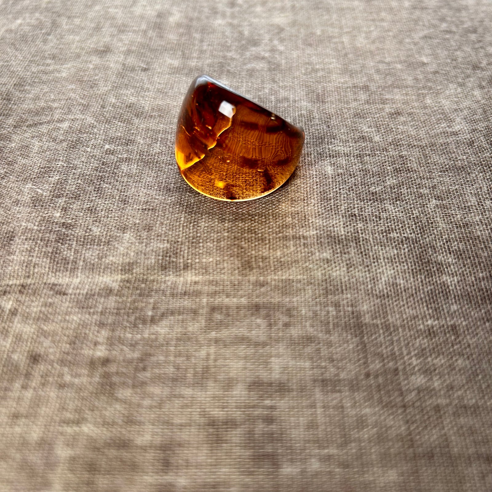Paloma - Murano glass cocktail ring