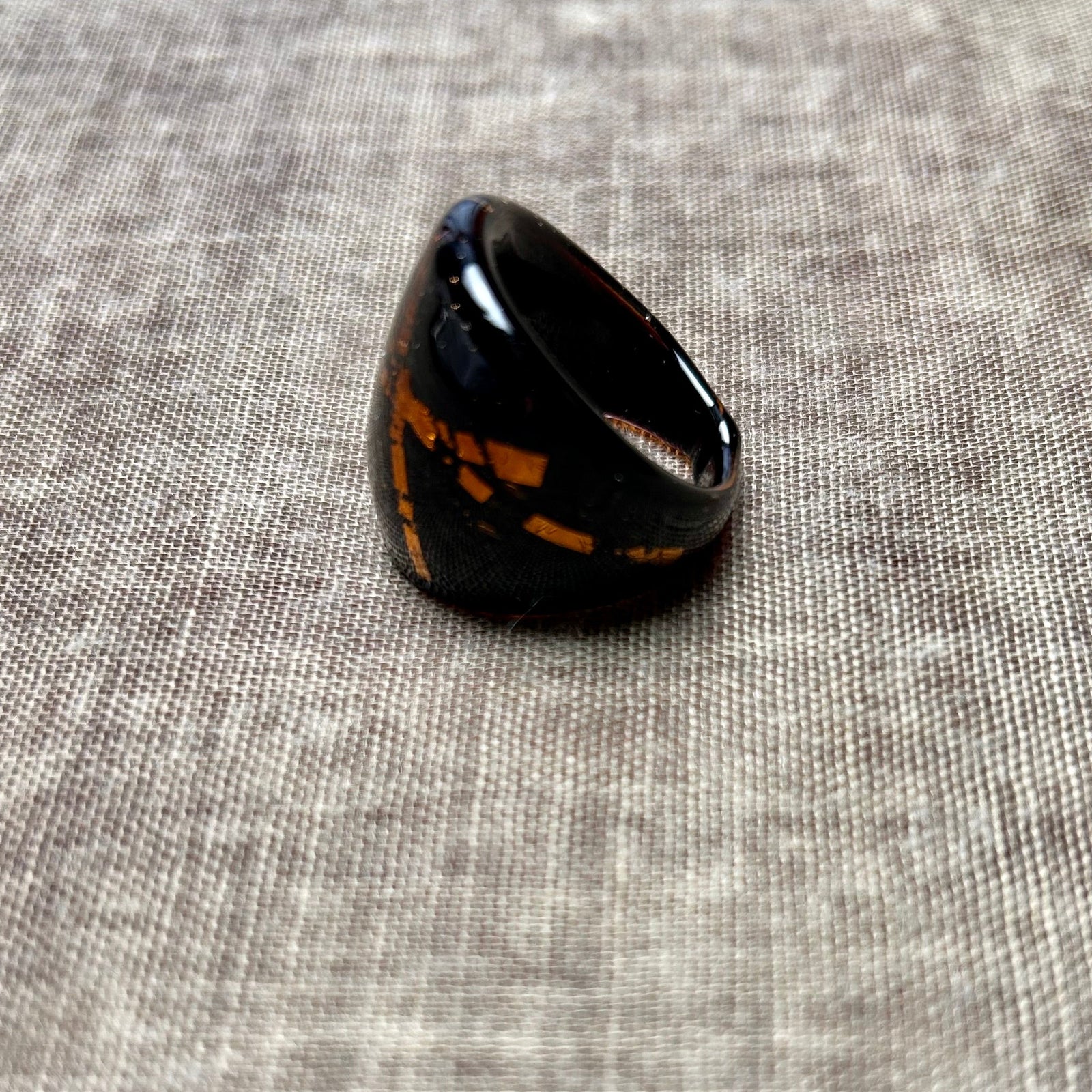 Paloma - Murano glass cocktail ring