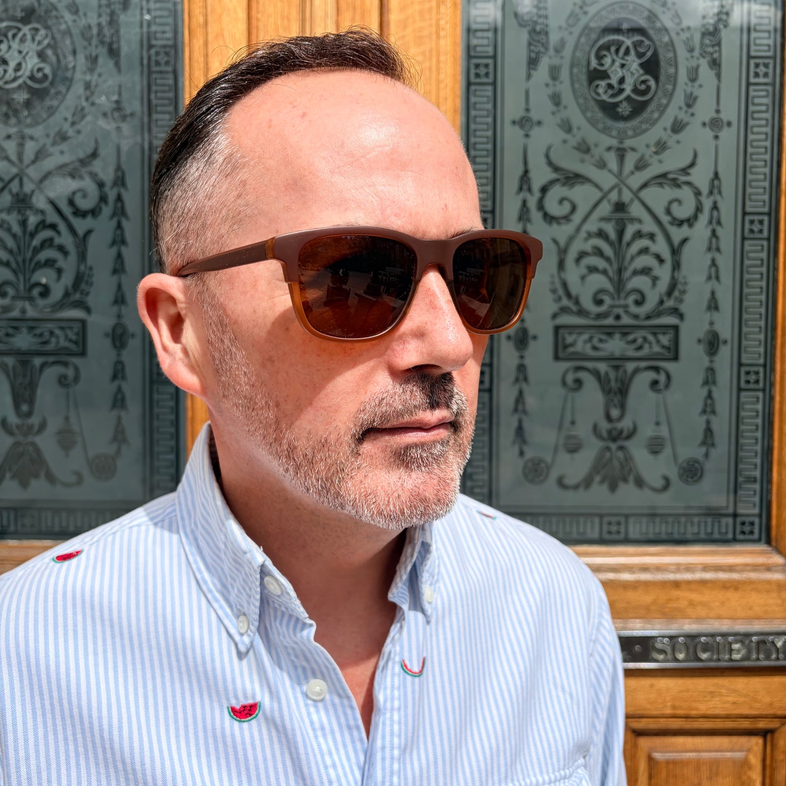 Wayfarer style mens sunglasses 'JAMAICA'