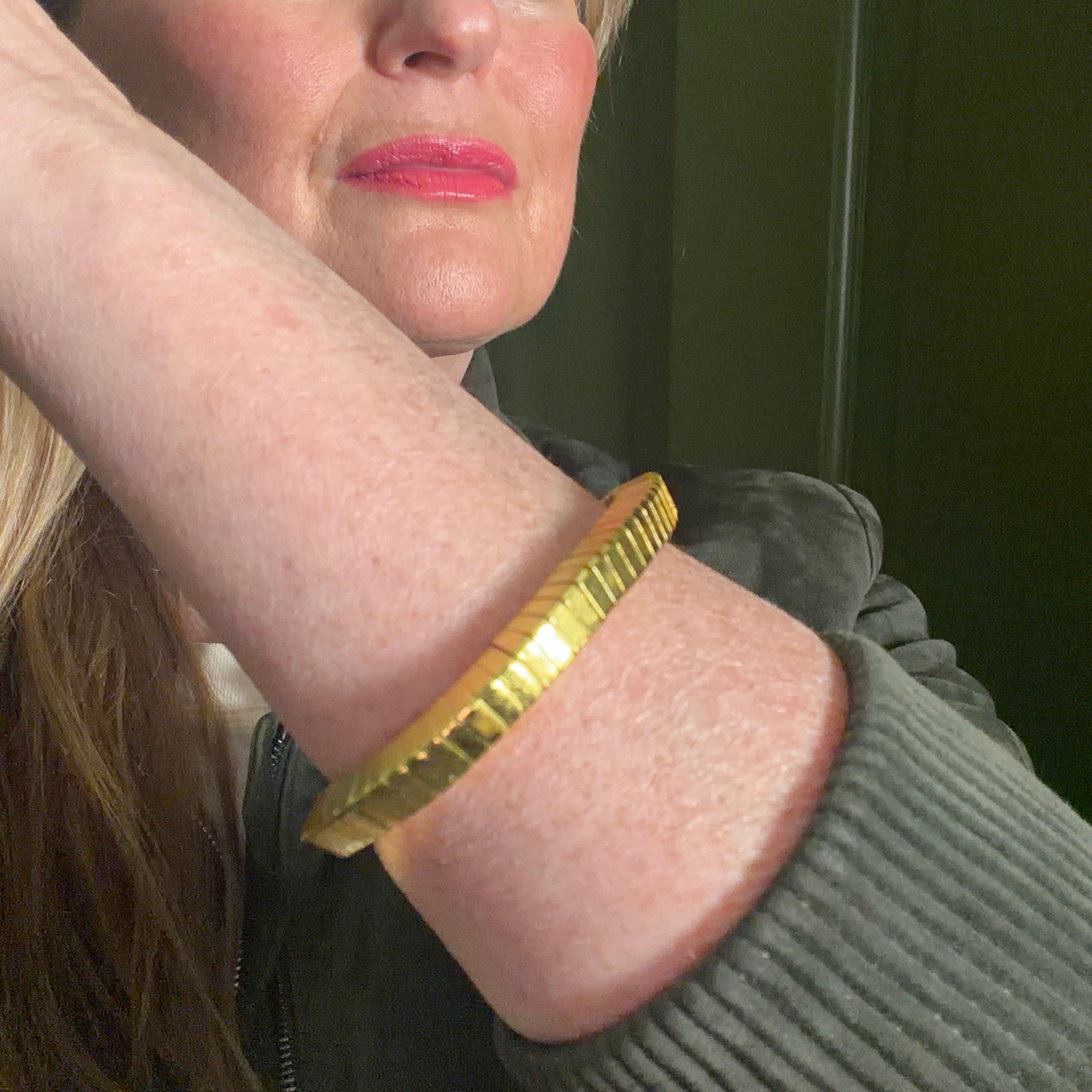 Stretch metal bracelet 'ZOYA'